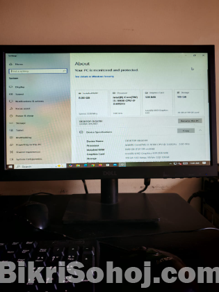 Intel Core i3 10th Gen With Monitor